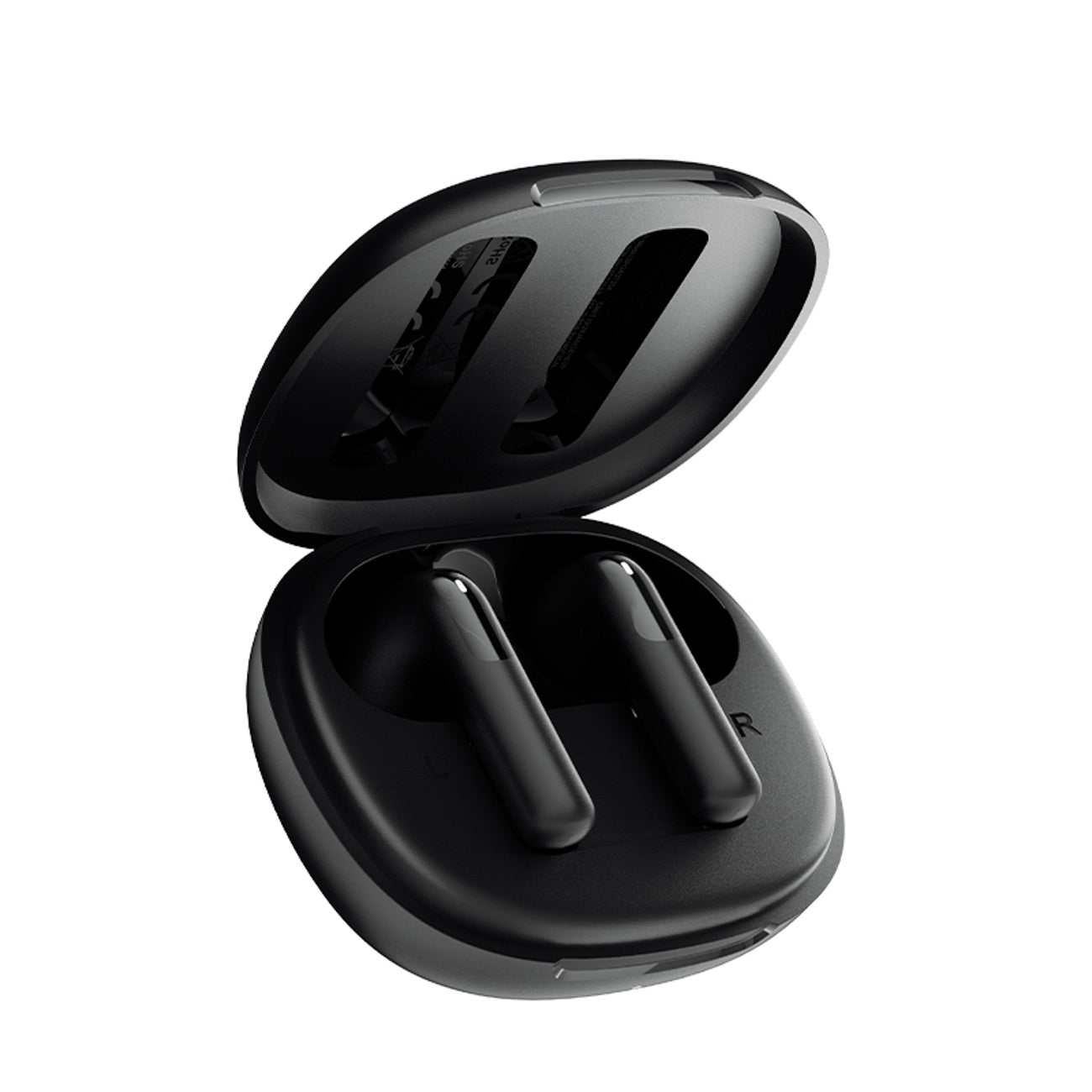 QCY AilyBuds E10 į ausis įdedamos ausinės su ENC LDAC Hi-Res Audio IPX4 Bluetooth 5.4 – juodos