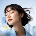 QCY AilyBuds E10 į ausis įdedamos ausinės su ENC LDAC Hi-Res Audio IPX4 Bluetooth 5.4 – juodos