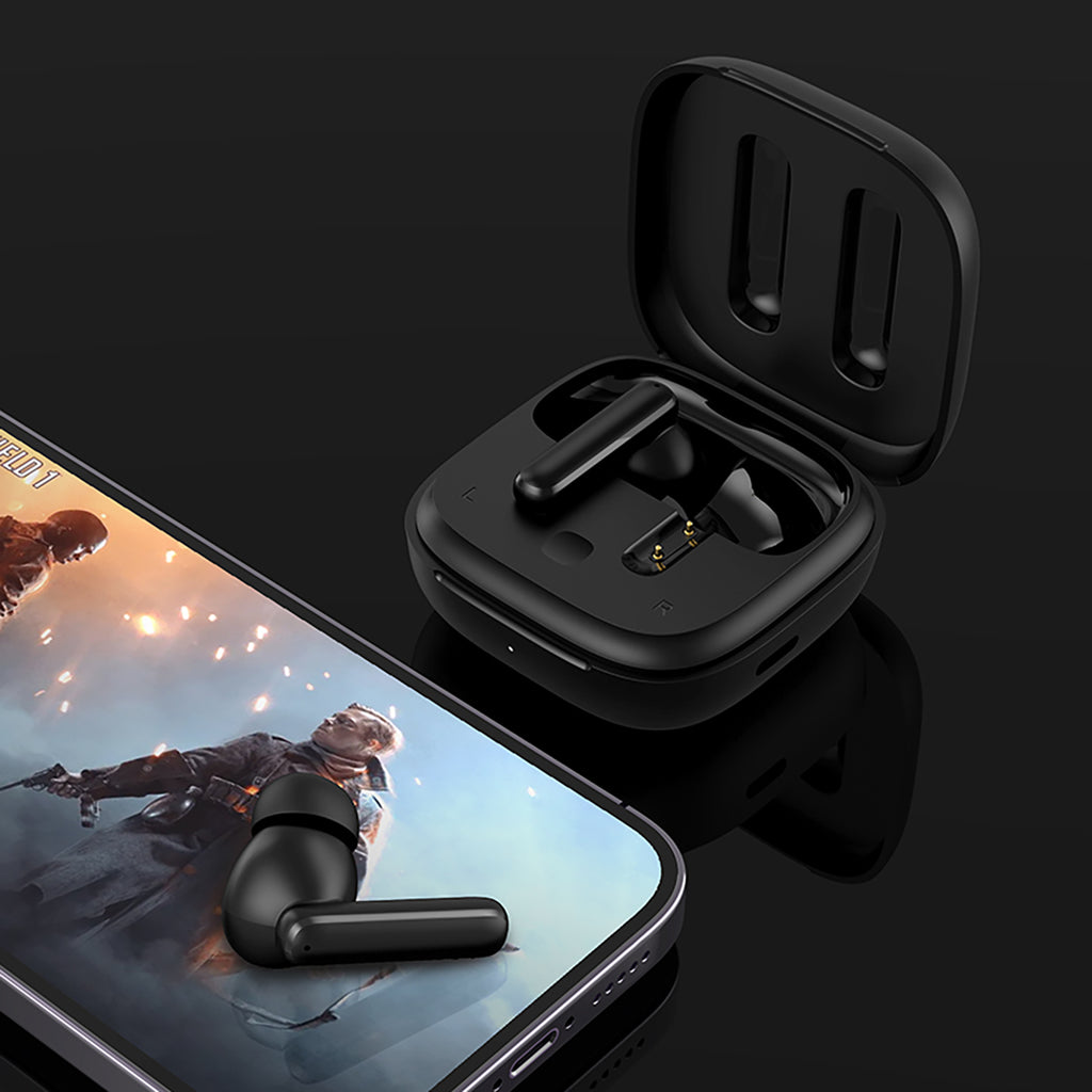 QCY T13 į ausis įdedamos ausinės su ANC IPX5 Bluetooth 5.3 – juodos -- Headphones