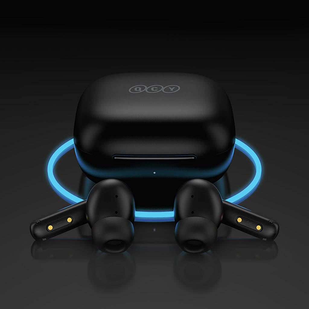 QCY T13 į ausis įdedamos ausinės su ANC IPX5 Bluetooth 5.3 – juodos -- Headphones