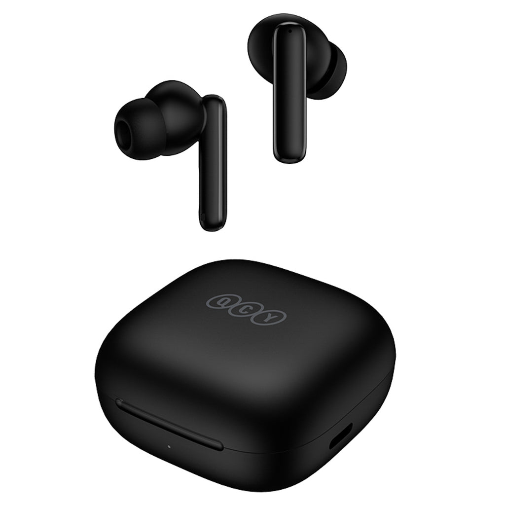 QCY T13 į ausis įdedamos ausinės su ANC IPX5 Bluetooth 5.3 – juodos -- Headphones