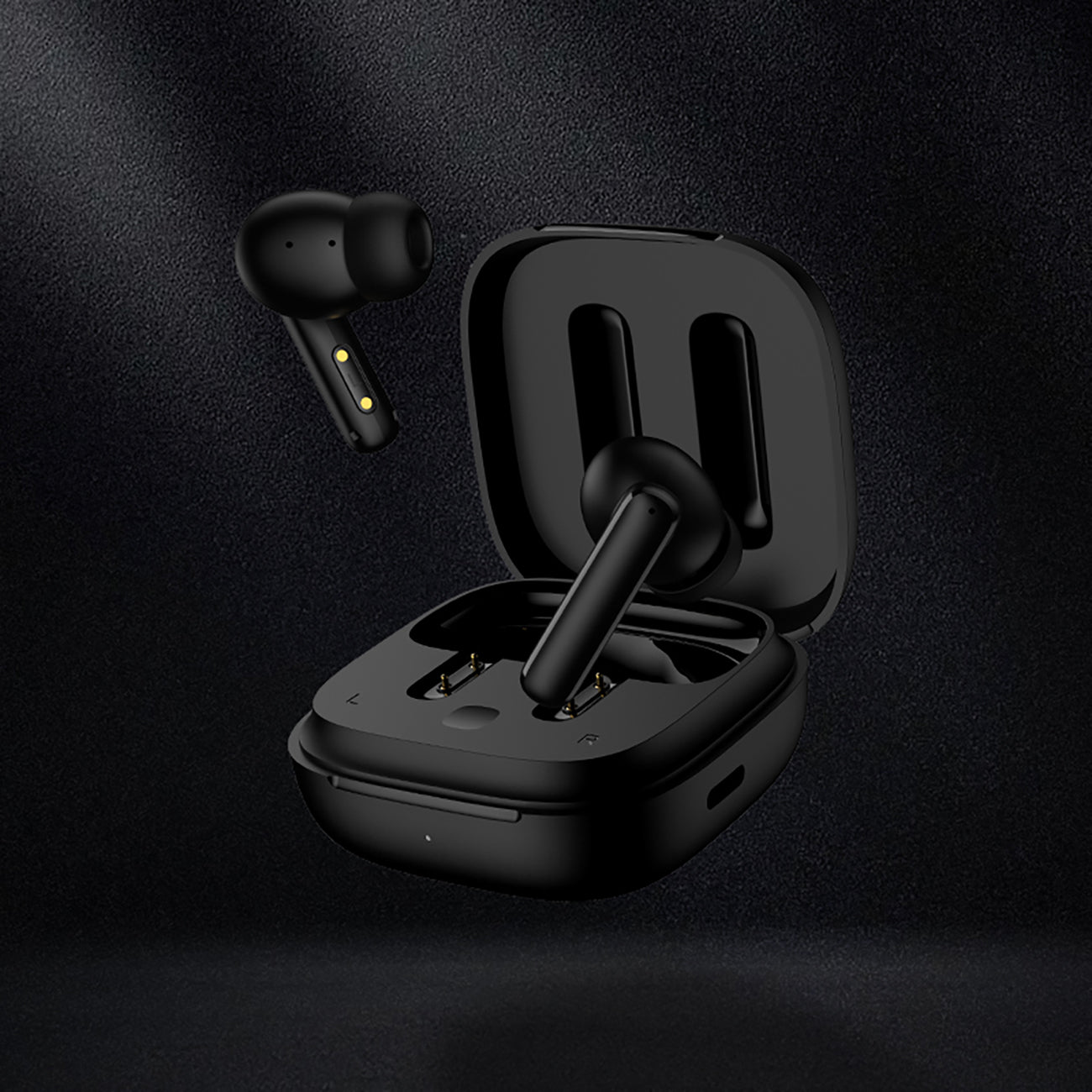 QCY T13 į ausis įdedamos ausinės su ANC IPX5 Bluetooth 5.3 – juodos -- Headphones