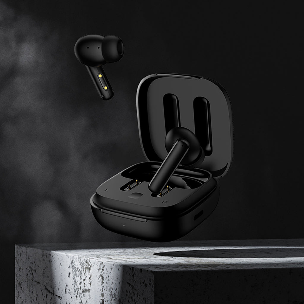 QCY T13 į ausis įdedamos ausinės su ANC IPX5 Bluetooth 5.3 – juodos -- Headphones