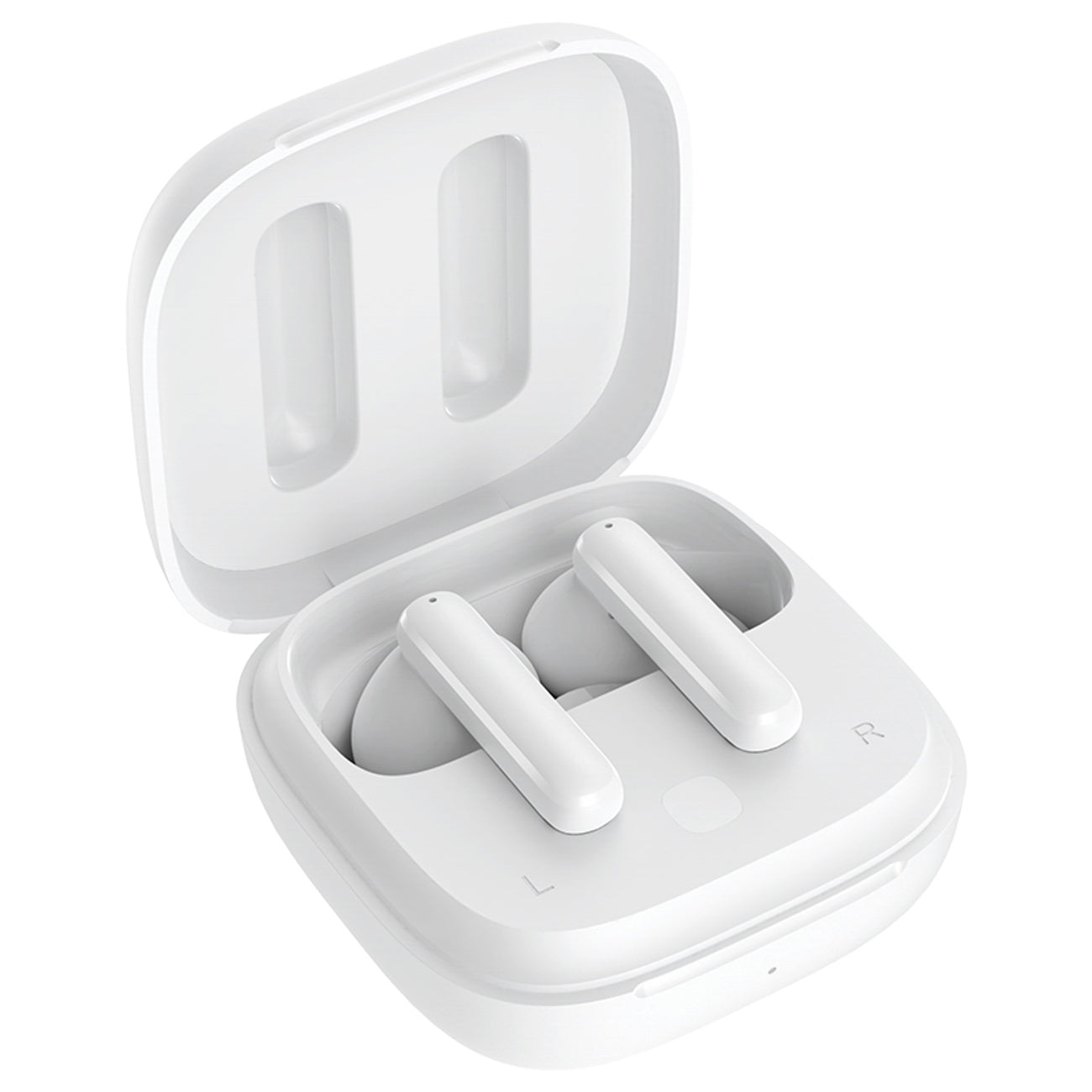 QCY T13 į ausis įdedamos ausinės su ANC IPX5 Bluetooth 5.3 – baltos