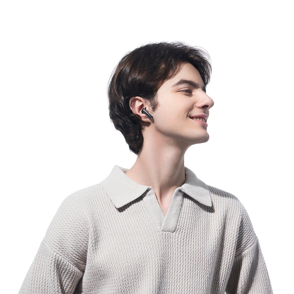 QCY AilyBuds Pro+ In-Ear ausinės su ANC LDAC IPX5 Bluetooth 5.3 – juodos