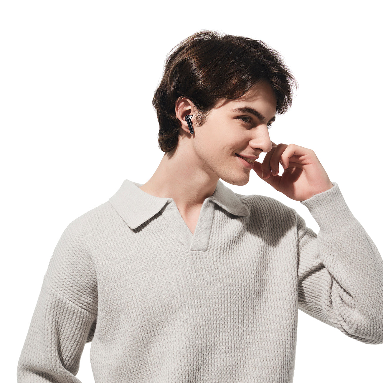QCY AilyBuds Pro+ In-Ear ausinės su ANC LDAC IPX5 Bluetooth 5.3 – juodos