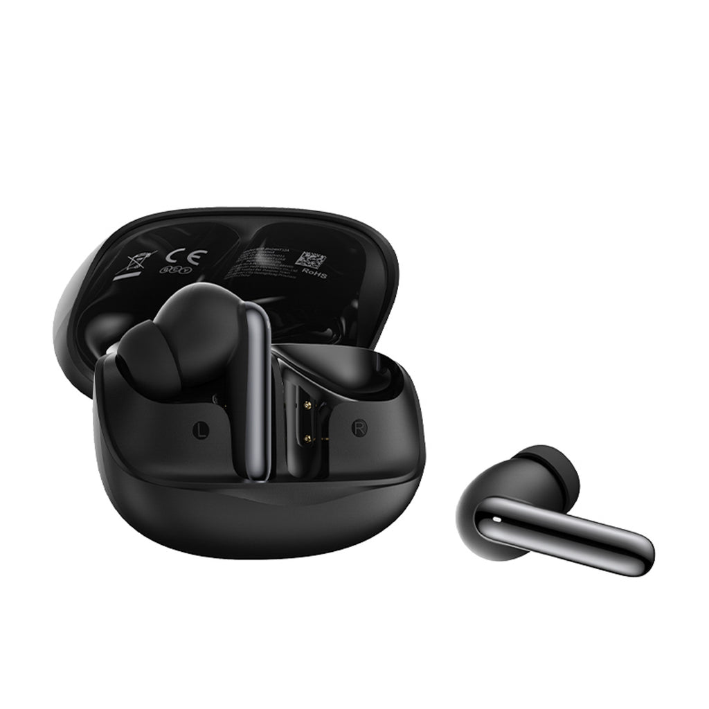 QCY Melobuds N50 ausinės su ANC IPX4 Bluetooth 5.4 – juodos