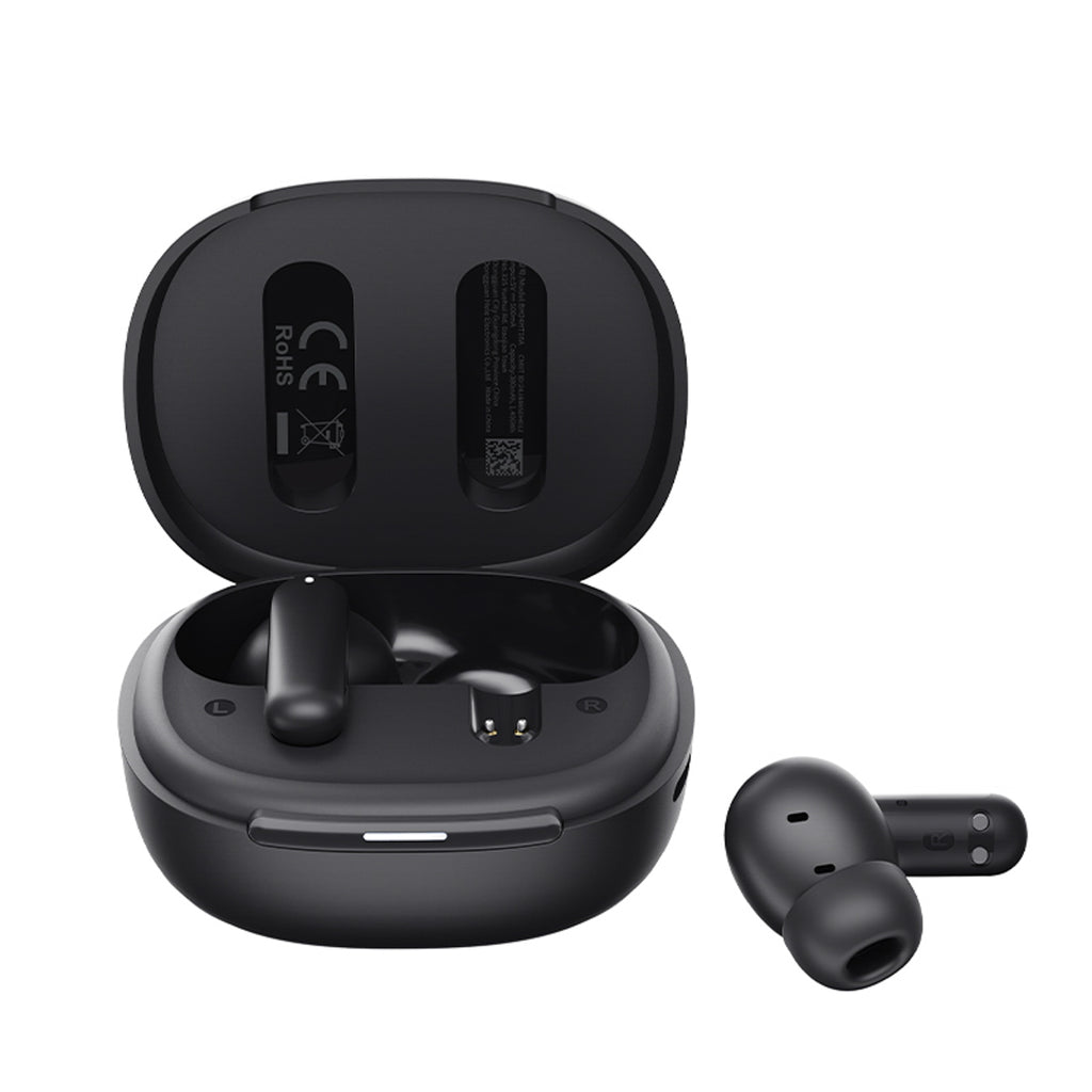 QCY MeloBuds N30 į ausis įdedamos ausinės su ANC Bluetooth 5.4 IPX4 – juodos