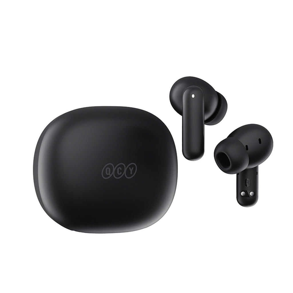 QCY MeloBuds N30 į ausis įdedamos ausinės su ANC Bluetooth 5.4 IPX4 – juodos