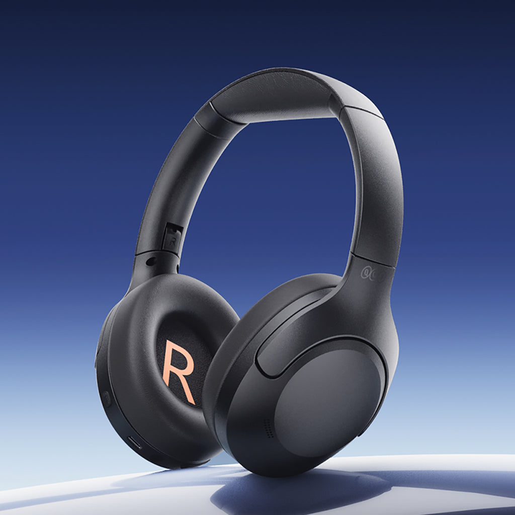 QCY H3 Lite ausinės su ANC Bluetooth 5.3 – juodos -- Headphones