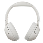 QCY H3 ant ausinės uždedamos ausinės su ANC Bluetooth 5.4 Hi-Res Audio – balta