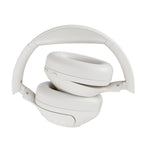 QCY H3 ant ausinės uždedamos ausinės su ANC Bluetooth 5.4 Hi-Res Audio – balta