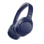 QCY H3 ant ausinės uždedamos ausinės su ANC Bluetooth 5.4 Hi-Res garsu – mėlyna -- Headphones