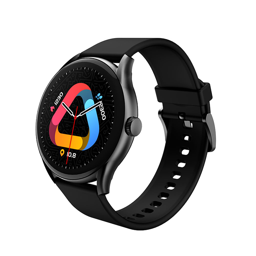 QCY Watch GT AMOLED IPX8 280mAh išmanusis laikrodis - juodas -- QCY Watch GT
