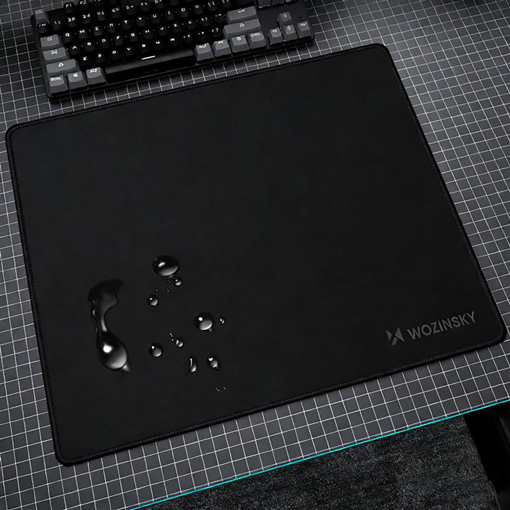 Wozinsky WPD-B350 žaidimų pelės kilimėlis 350x250mm Nepralaidus vandeniui - Juodas -- Uncategorized