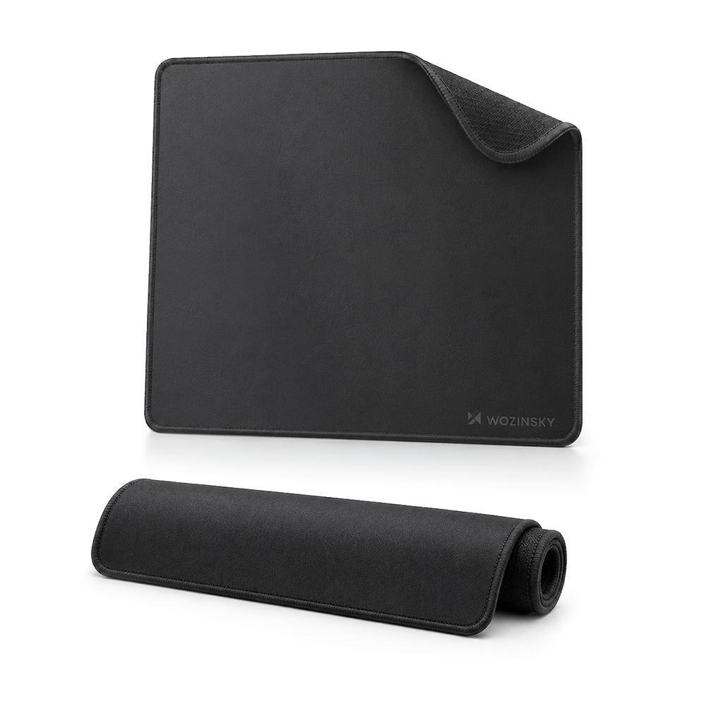Wozinsky WPD-B350 žaidimų pelės kilimėlis 350x250mm Nepralaidus vandeniui - Juodas -- Uncategorized