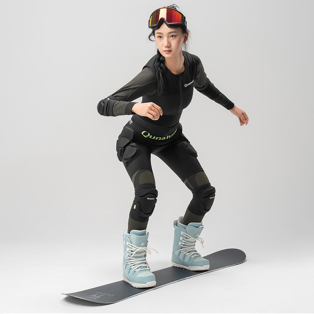 Qunature Ski Advanced XL apsauginės šortės šlaunims - slidės, snouboardi, čiužiniai - juoda -- Cycling Accessories