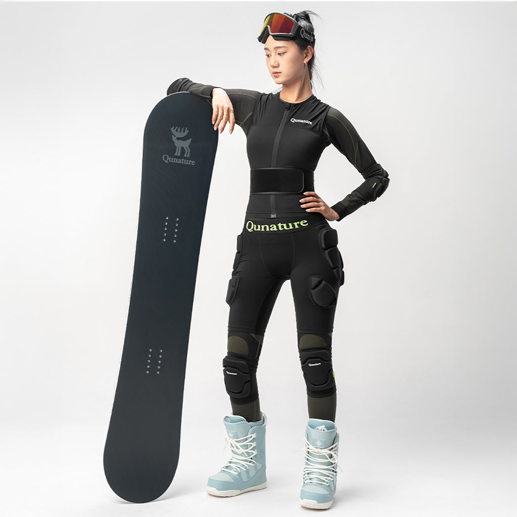 Qunature Ski Advanced XL apsauginės šortės šlaunims - slidės, snouboardi, čiužiniai - juoda -- Cycling Accessories