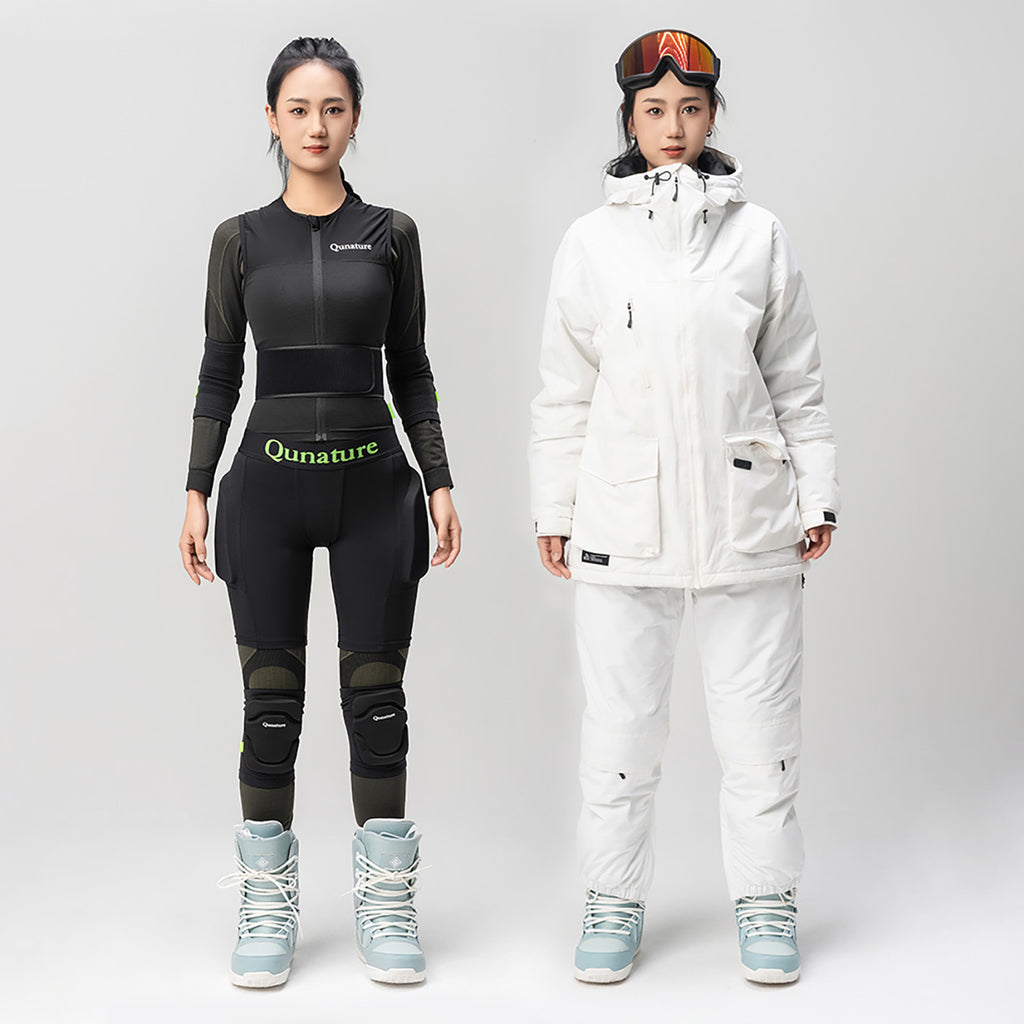 Qunature Ski Šlapo Apsaugos - Basic L Slidėms, Snieglenčiam, Čiuožynėms - Juodas -- Cycling Accessories