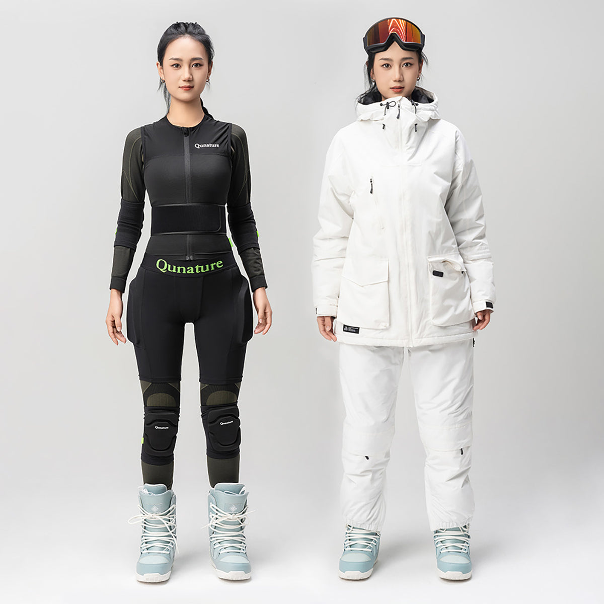 Qunature Ski Šlapo Apsaugos - Basic XL Slidėms, Snieglenčiam, Čiuožynėms - Juodas -- Cycling Accessories