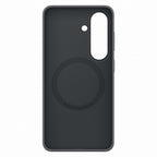 Samsungg Silicone Magnet Dėklas, skirtas Samsung Galaxy S26, suderinamas su MagSafe - juodas
