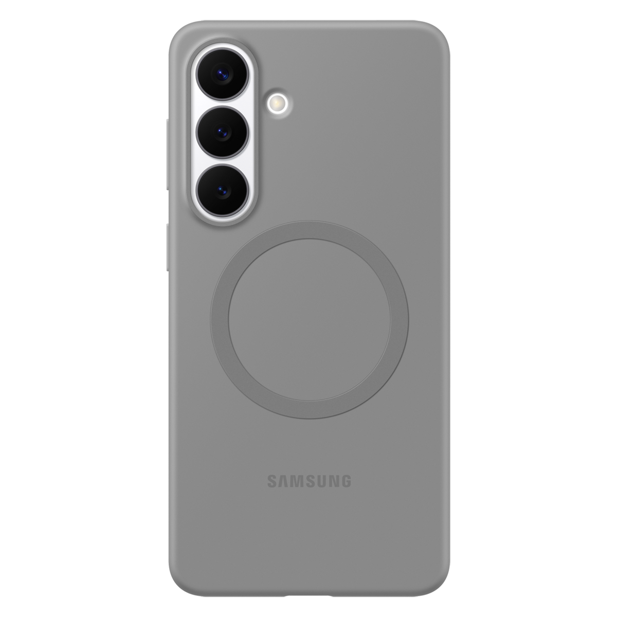 Samsung Silikoninis Magnet Dėklas, skirtas Samsung Galaxy S26, MagSafe Suderinamas – pilka