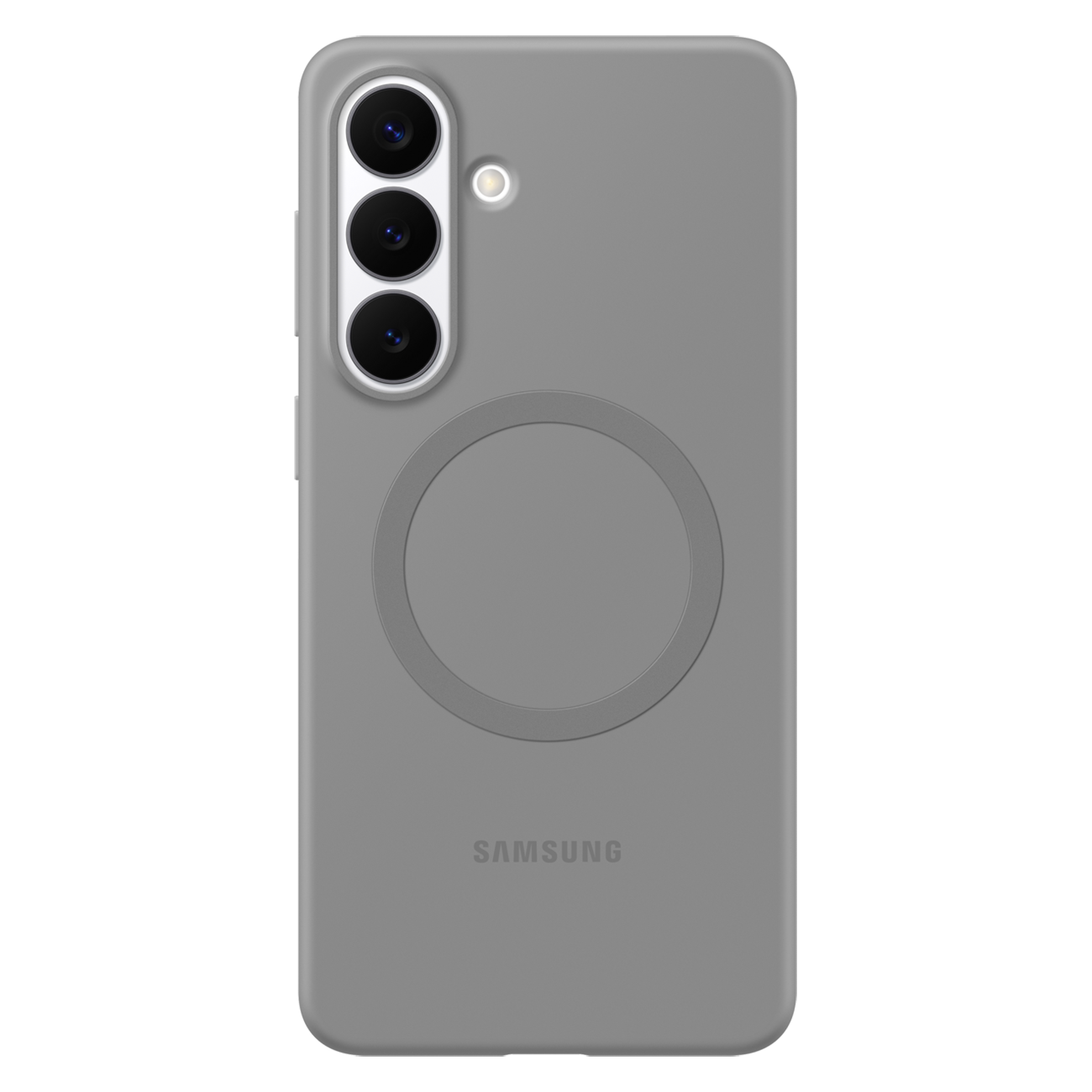 Samsung Silikoninis Magnet Dėklas, skirtas Samsung Galaxy S26, MagSafe Suderinamas – pilka