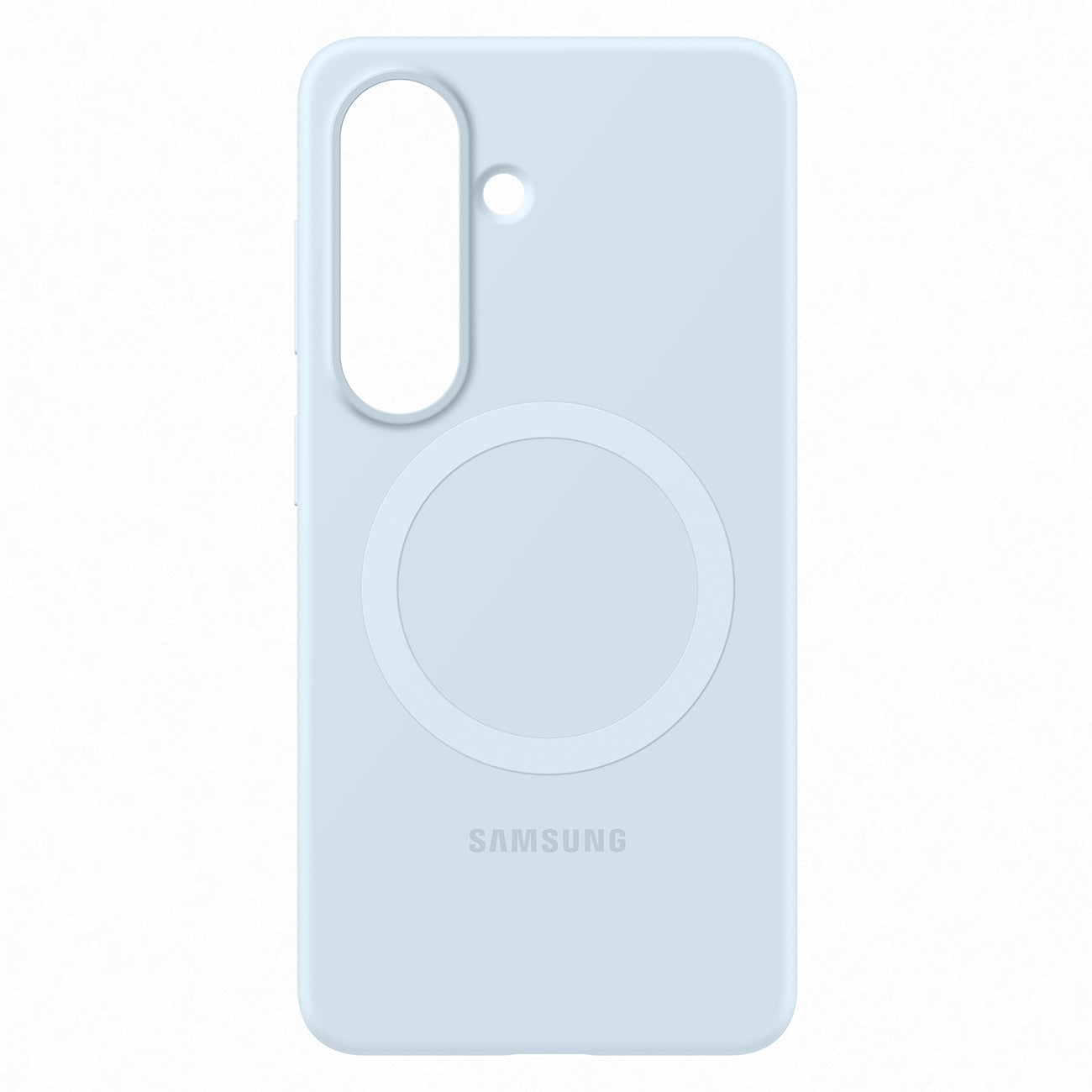 Samsungg Silicone Magnet Dėklas, skirtas Samsung Galaxy S26, MagSafe Suderinamas – mėlynas