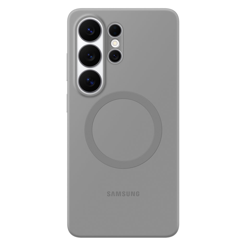 Samsung Silikoninis Magnet Dėklas, skirtas Samsung Galaxy S26 Ultra, MagSafe Suderinamas – pilka
