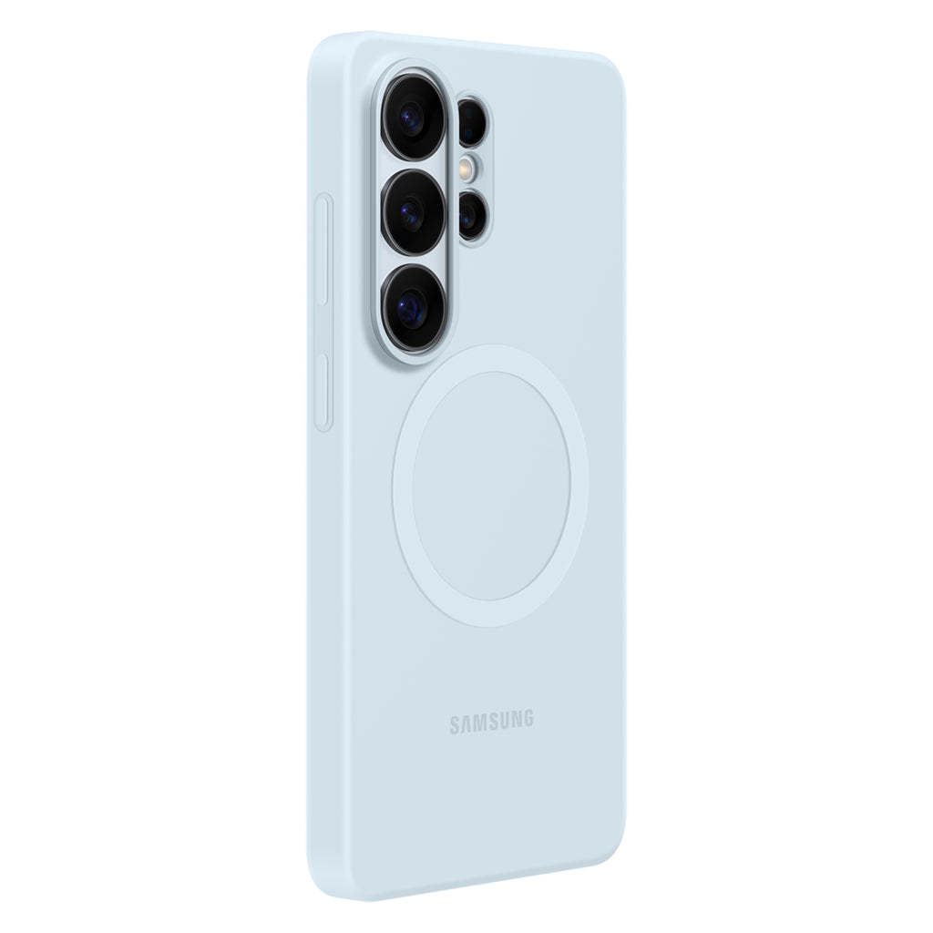 Samsungg Silicone Magnet Dėklas, skirtas Samsung Galaxy S26 Ultra, MagSafe Suderinamas – mėlynas