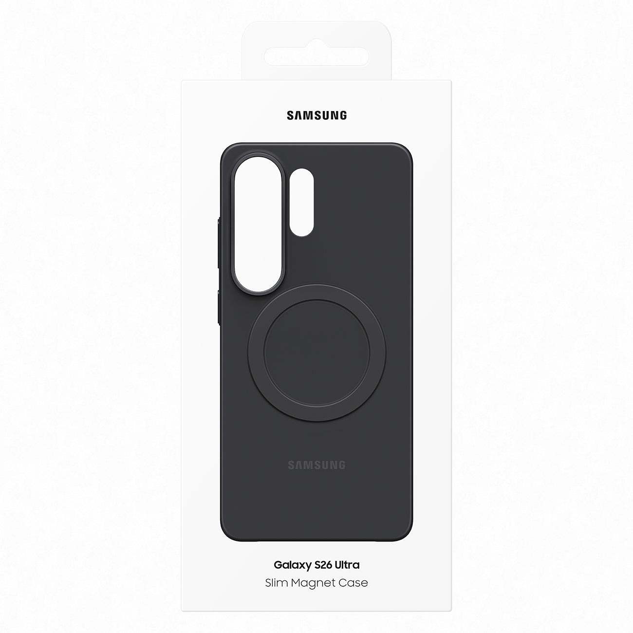 Samsung Slim Magnet Dėklas, skirtas Samsung Galaxy S26 Ultra, MagSafe Suderinamas – juodas