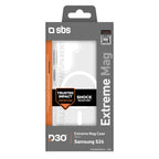 SBS Extreme D30 dėklas, skirtas Samsung Galaxy S26 Compatible with MagSafe - Permatomas