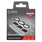 SBS galinis cameros apsauginis glass, skirtas Samsung Galaxy S26/S26 Plus - su juodu rėmume