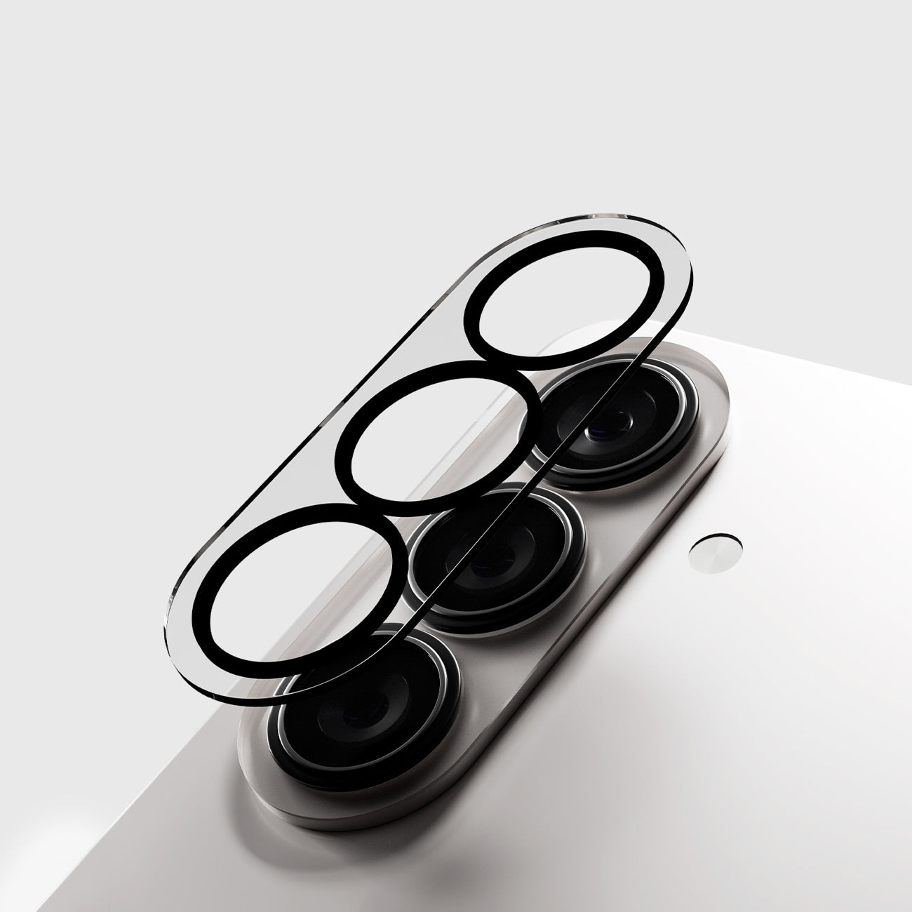 SBS galinis cameros apsauginis glass, skirtas Samsung Galaxy S26/S26 Plus - su juodu rėmume