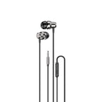 Dudao X10PRO į ausis įdedamos ausinės, laidinės, 3,5 mm mini lizdas – juodas