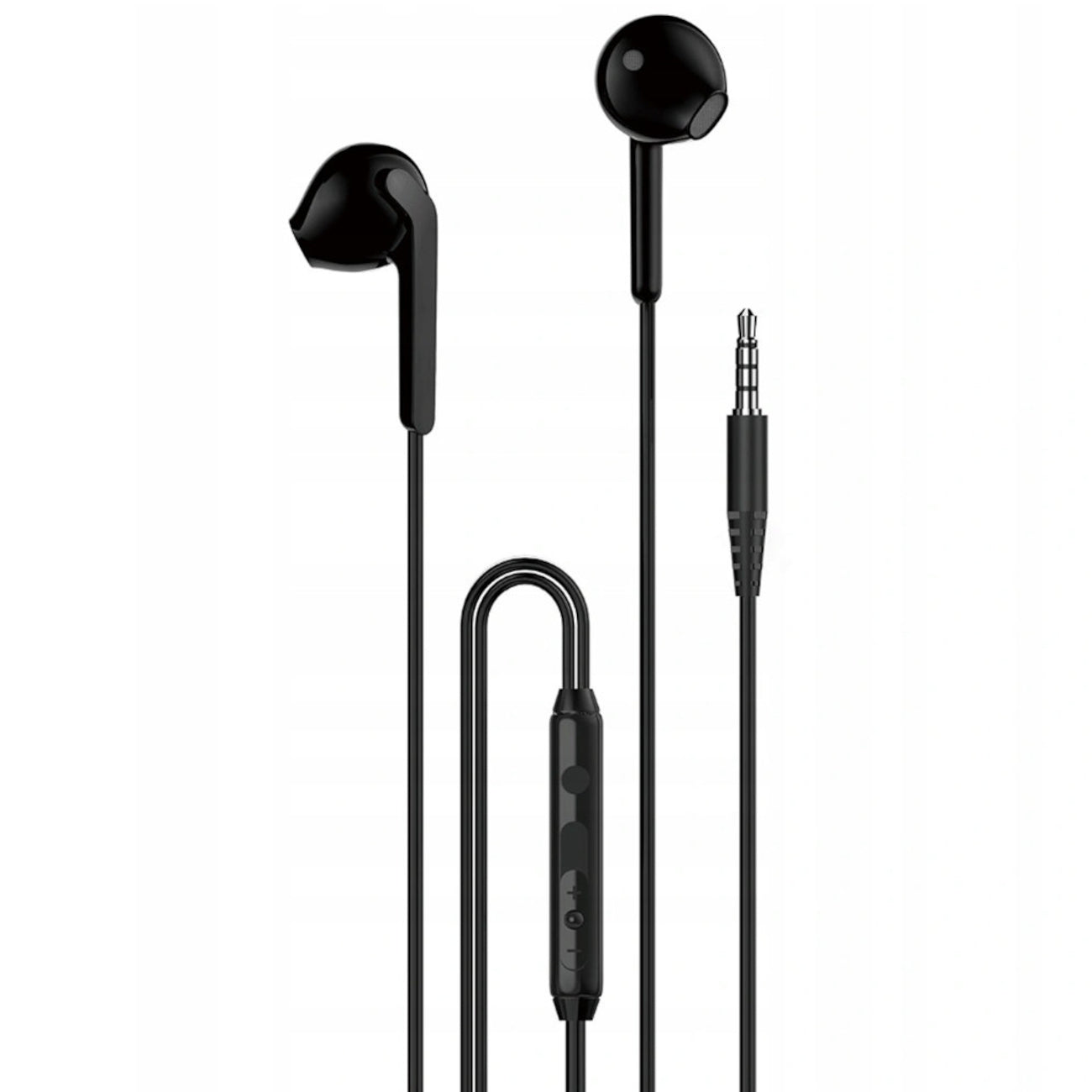 Dudao X3 į ausis įdedamos ausinės, laidinės, mini lizdas 3,5 mm – juodos spalvos