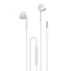 Dudao X3 į ausis įdedamos ausinės, laidinės, 3,5 mm mini lizdas – baltos spalvos