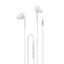 Dudao X3+ į ausis įdedamos ausinės, laidinės, 3,5 mm mini lizdas – baltos spalvos