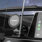 Dudao F25 su MagSafe suderinamas automobilinis laikiklis prietaisų skydeliui arba priekiniam stiklui, juodas