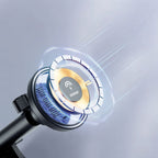 Automobilinis laikiklis Dudao F12MAX+ su 15W belaidžiu įkrovikliu, suderinamas su Magsafe - juodas