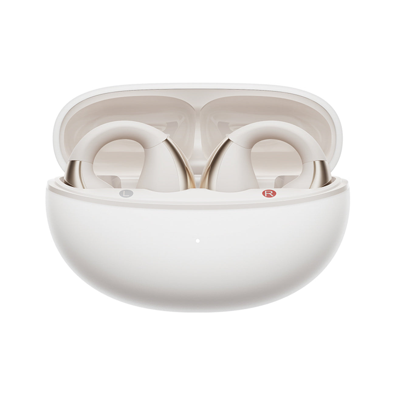 OWS QCY Crossky C30 Ausinės su Spaustuku IPX4 Bluetooth 5.4 - Baltos -- Headphones