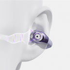 OWS QCY Crossky C30 Ausinės su Spaustuku IPX4 Bluetooth 5.4 - Violetinės -- Headphones