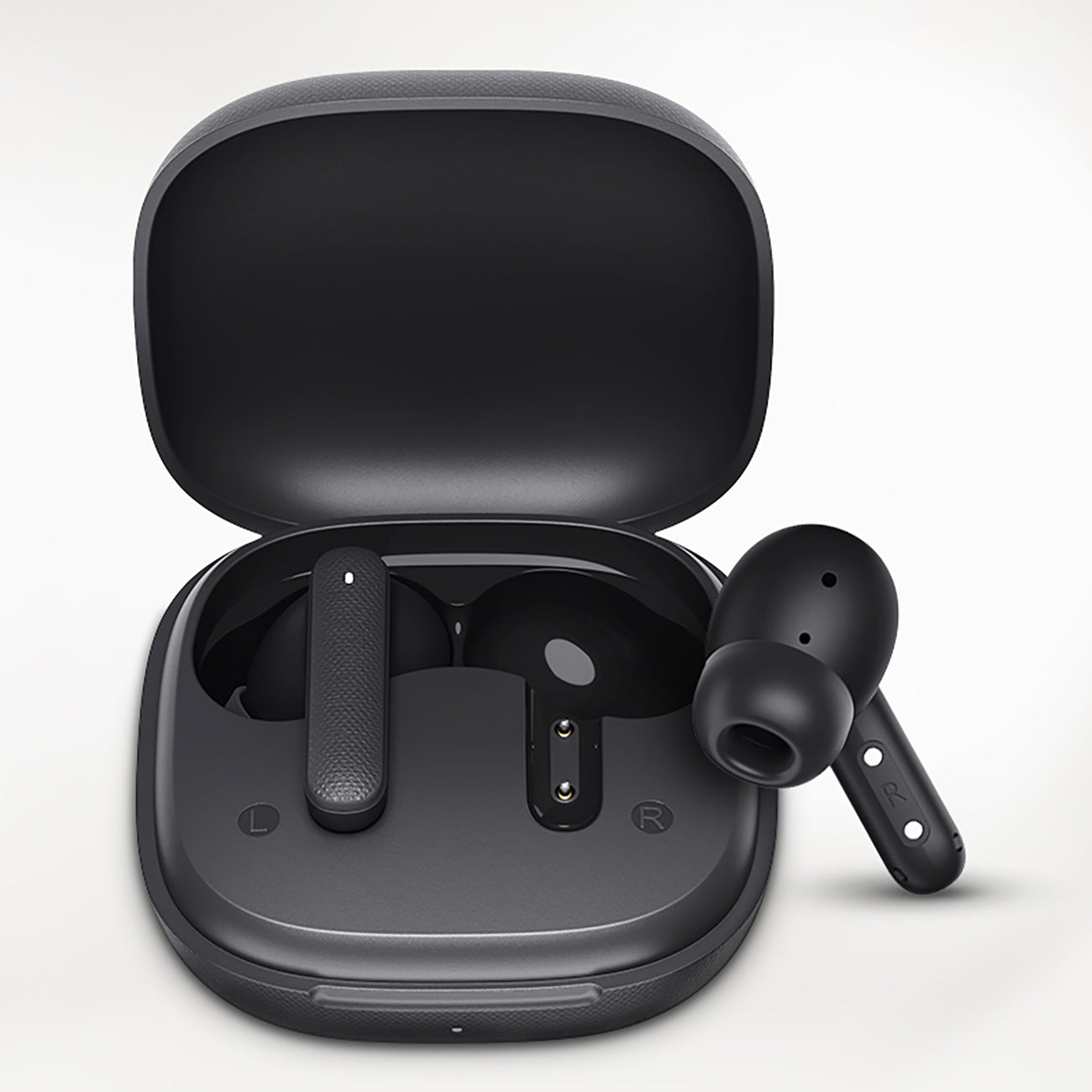 QCY Buds TWS IPX4 Bluetooth 5.4 Į Ausį Dedamos Ausinės - Pilkos -- Headphones