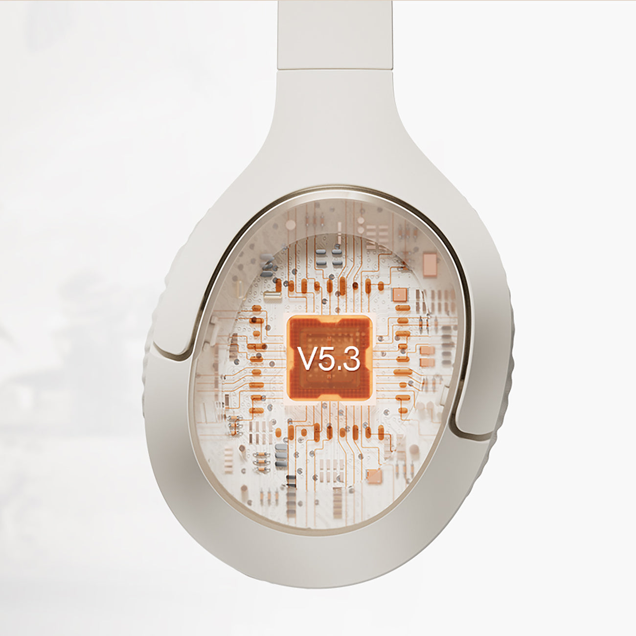 QCY H2 Pro ENC Bluetooth 5.3 apgaubiančios ausinės - Baltos -- Headphones