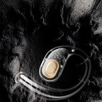 OWS QCY Crossky R70 LDAC IPX5 ausinės su ausų kabliukais – juodos