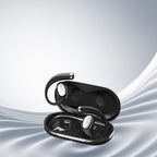 OWS QCY Crossky R70 LDAC IPX5 ausinės su ausų kabliukais – juodos