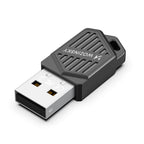 Wozinsky WAX-900 Dvigubos juostos USB Wi-Fi 6 adapteris su Bluetooth 5.4 - Juodas -- Network Adapters