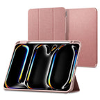 Spigen Urban Fit dėklas, skirtas iPad Pro 11" 5 / 6 / 2024-2025 - rožinė