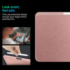 Spigen Urban Fit dėklas, skirtas iPad Pro 11" 5 / 6 / 2024-2025 - rožinė
