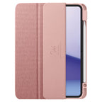 Spigen Urban Fit dėklas, skirtas iPad Pro 11" 5 / 6 / 2024-2025 - rožinė